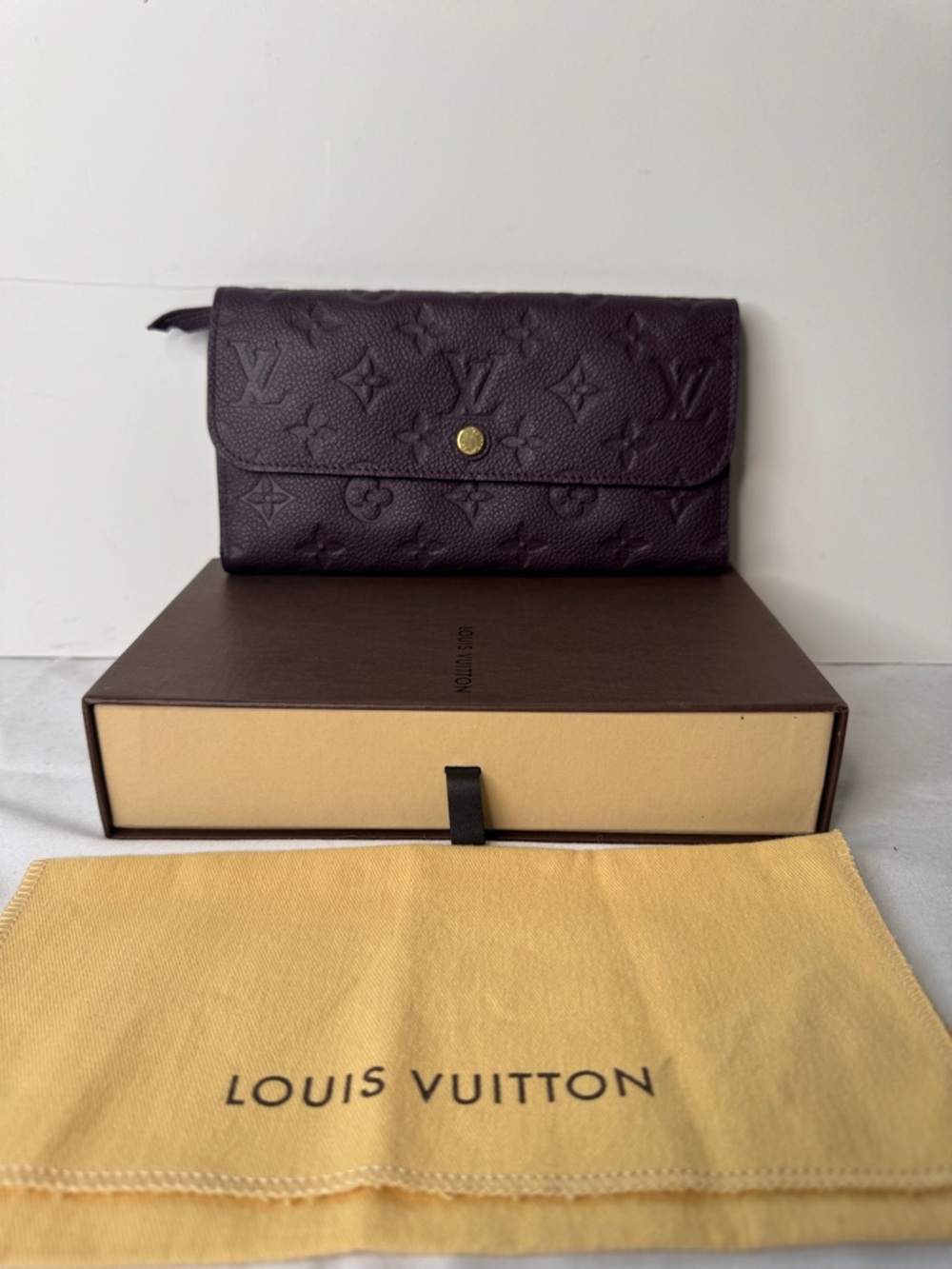 Louis Vuitton Aube Monogram Empreinte Virtuose Wallet
